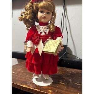 Collectors Choice Valentines Day Porcelain Doll